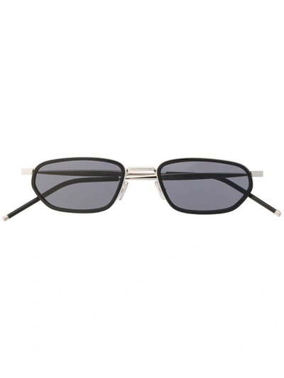 Shop Dior Shock Sunglasses In Black