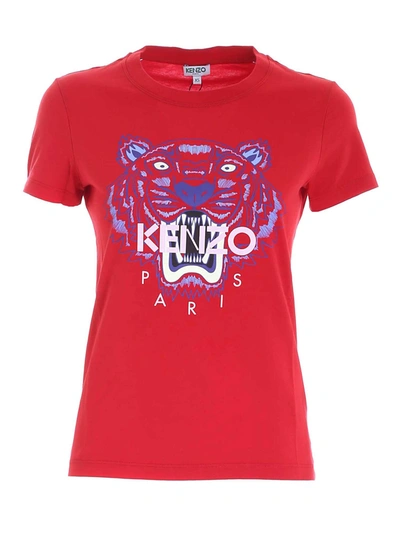 Shop Kenzo Classic Tiger T-shirt In Red