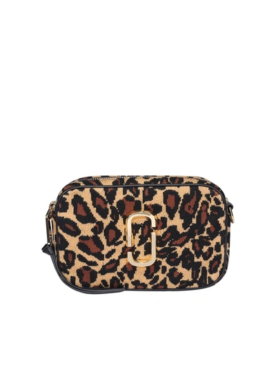 Shop Marc Jacobs The Softshot 21 Leopard Cross Body Bag In Brown