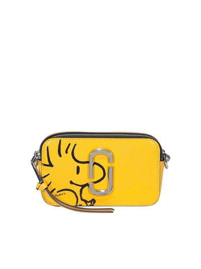 Shop Marc Jacobs The Snapshot Crossbody In Yellow
