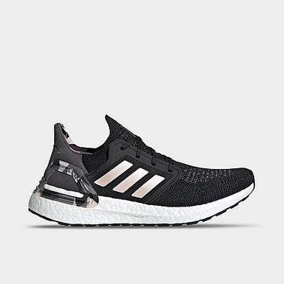 Shop Adidas Originals Adidas Women's X Nasa Ultraboost 20 Running Shoes In Core Black/pink Tint/grey Four