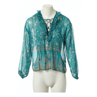 Pre-owned Zadig & Voltaire Green Polyester Top