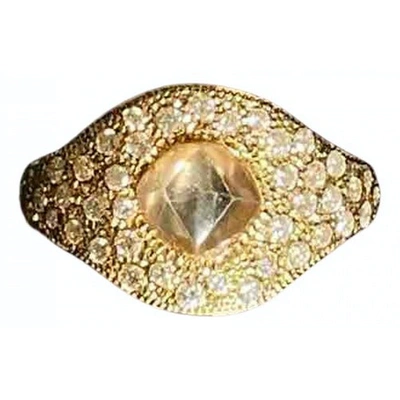 Pre-owned De Beers Gold Yellow Gold Ring