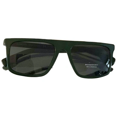 Pre-owned Burberry Green Sunglasses