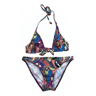 Pre-owned Etro Two-piece Swimsuit In Multicolour