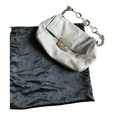 Pre-owned Saint Laurent Grey Leather Handbag