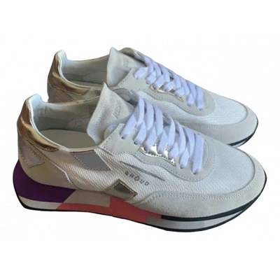 Pre-owned Ghoud White Cloth Trainers
