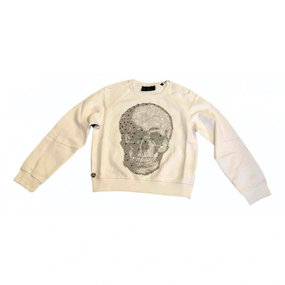 Pre-owned Philipp Plein White Cotton Knitwear