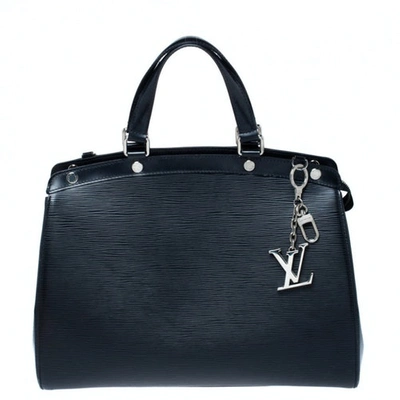 Pre-owned Louis Vuitton Bréa Black Leather Handbag