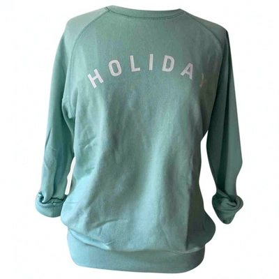 Pre-owned Holiday Green Cotton Knitwear