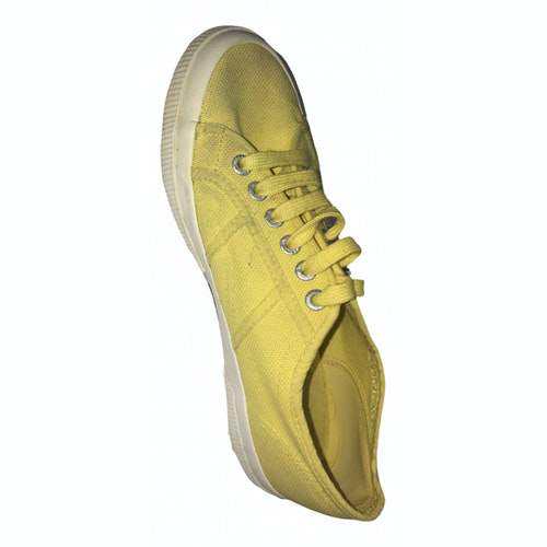 superga yellow trainers