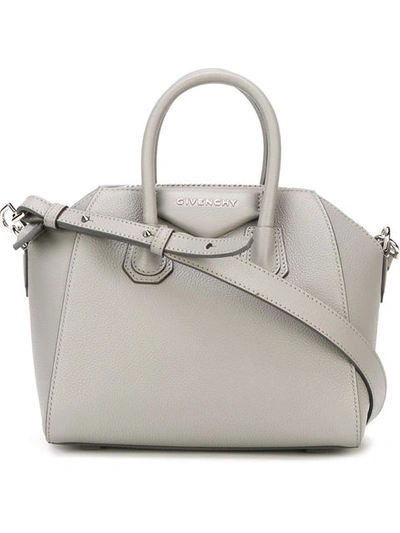 Givenchy Mini 'antigona' Handtasche In Grey