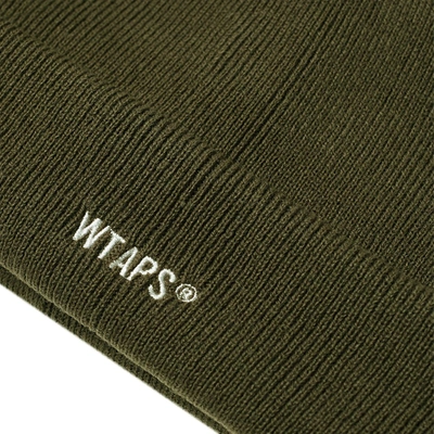 Shop Wtaps Beanie 04 In Green