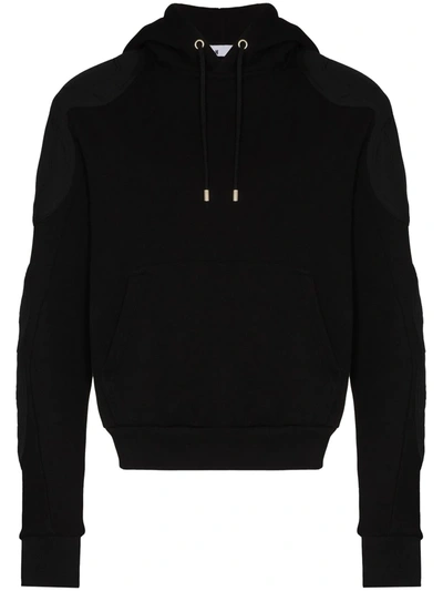 Shop Gmbh Whar Padded Hoodie In Black