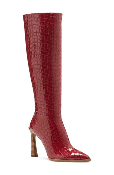 Shop Vince Camuto Pelsna Knee High Boot In Matador Leather
