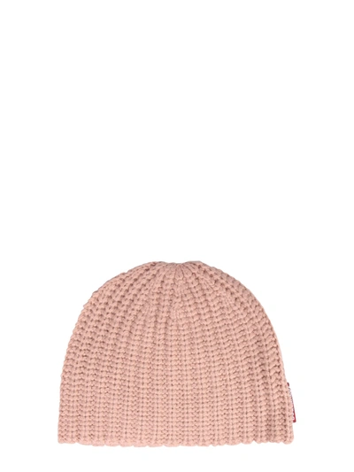 Shop Dsquared2 Knitted Hat In Beige