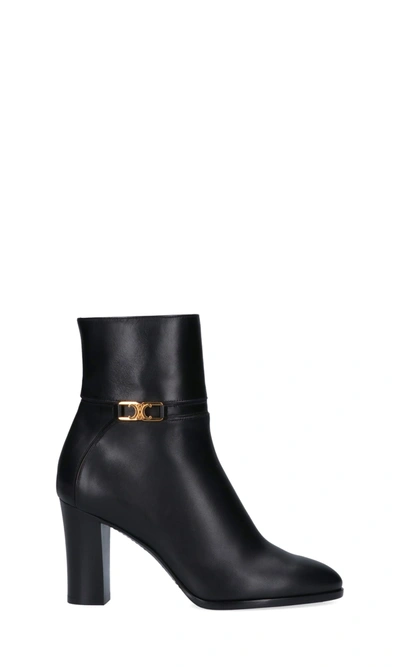 Shop Celine Boots In Black
