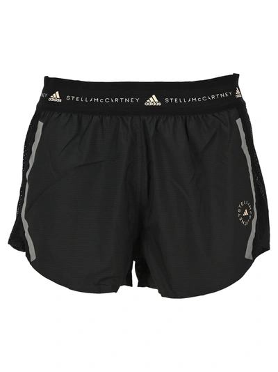 Shop Adidas By Stella Mccartney Truepace Training Shorts In Black