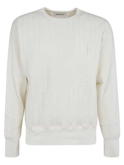 Shop Ambush Padded Sweatshirt In Off White