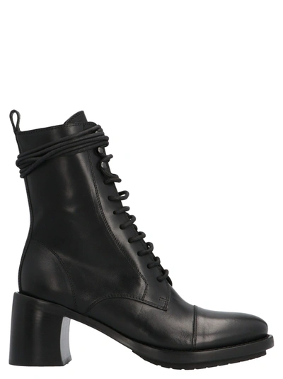 Shop Ann Demeulemeester Women's Black Ankle Boots