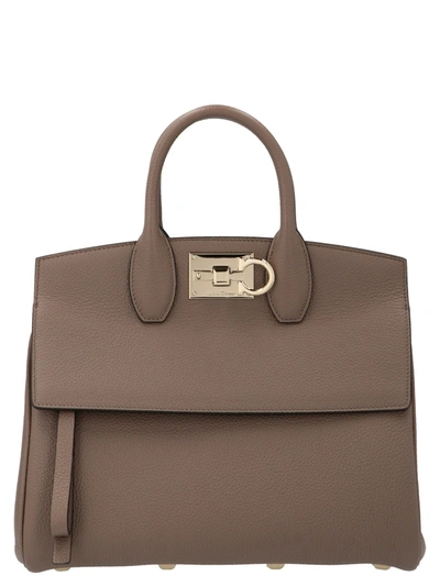 Shop Ferragamo Salvatore  Women's Grey Handbag