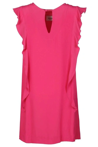 Shop Dondup Women's Fuchsia Polyester Dress