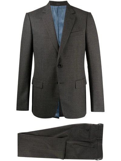 Shop Gucci Single Breasted Suit In Grey