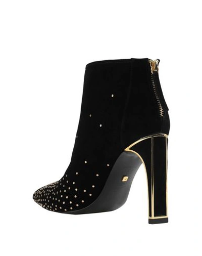 Shop Kat Maconie Jorja Black/gold Woman Ankle Boots Black Size 8 Goat Skin