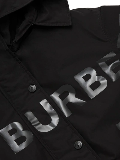 Shop Burberry Dartmouth Down Coat In Black