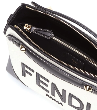Shop Fendi By The Way Medium Shoulder Bag In White
