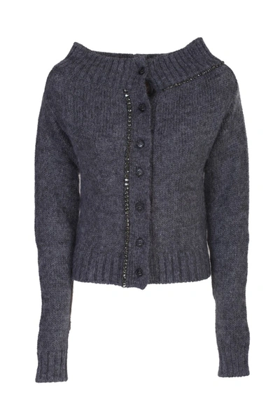 Shop N°21 Grey Wool Cardigan