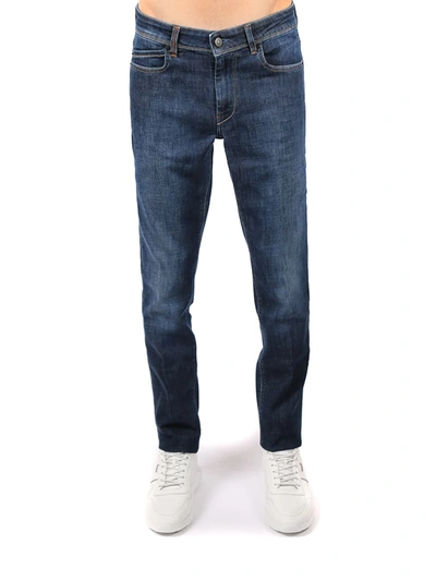 Shop Hogan Blue Denim Jeans