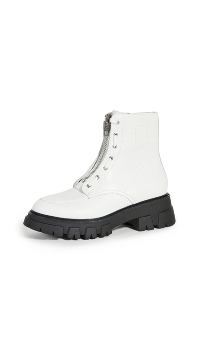 Shop Ash Combat Boots In White