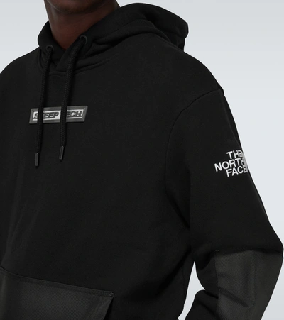 Shop The North Face Steep Tech Hooded Sweatshirt In Black