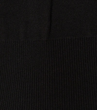 Shop Acne Studios Oversized Sweater In Black