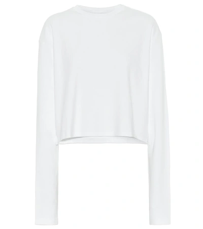 Shop Wardrobe.nyc Wardrobe. Nyc Release 03 Cotton Jersey Top In White