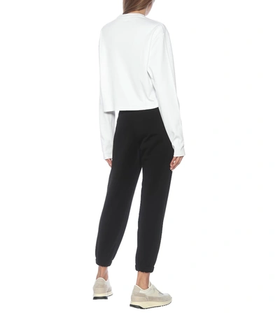 Wardrobe.nyc Crew Neck Stretch-jersey T-shirt In White