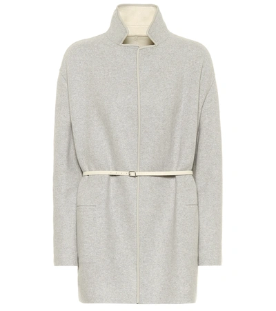 Shop Loro Piana Jimi Reversible Cashmere-blend Jacket In Grey