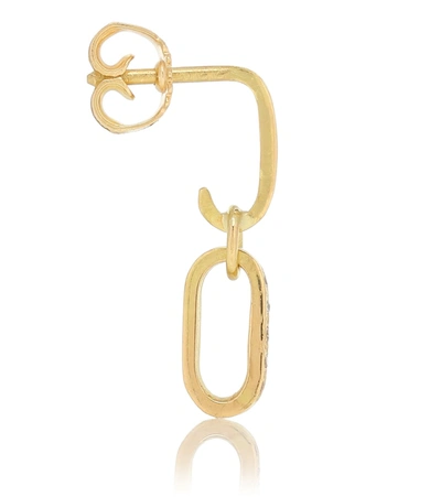 Elhanati L'amore Chain 18kt Yellow Gold Single Earring In Gold