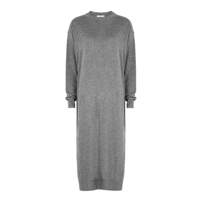 Shop The Row Anibale Grey Cashmere Jumper Dress