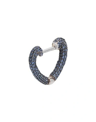 Shop Apm Monaco Earring In Slate Blue