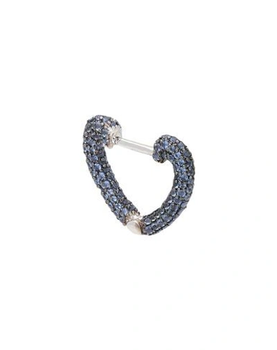 Shop Apm Monaco Earring In Slate Blue