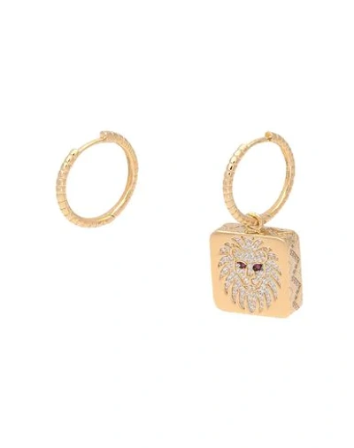 Shop Apm Monaco Earrings In Gold