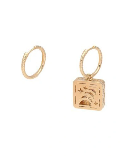 Shop Apm Monaco Earrings In Gold