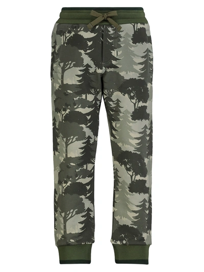 Shop Dolce & Gabbana Kids Sweatpants For Boys In Green