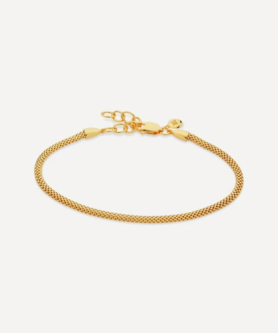 Monica Vinader X Doina Gold Plated Vermeil Silver Fine Chain Bracelet In Gold