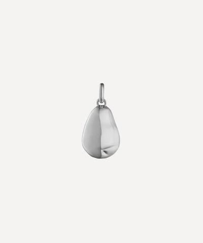 MONICA VINADER MONICA VINADER SILVER NURA PEARL PENDANT CHARM 000712617