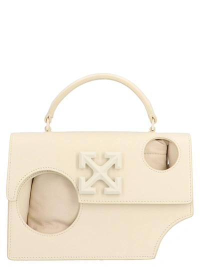 Shop Off-white Women's Beige Shoulder Bag