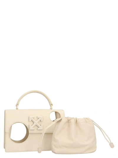 Shop Off-white Women's Beige Shoulder Bag