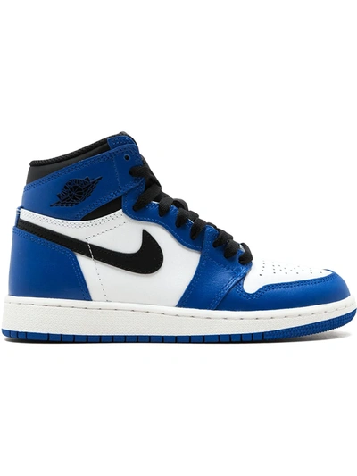 Nike Air Jordan 1 Mid Se Gs Sneakers In Blue